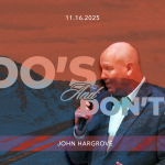 Do's and Don'ts | John Hargrove THUMBNAIL