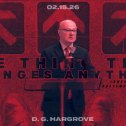 One Thing That Changes Anything Thumbnail | D. G. Hargrove