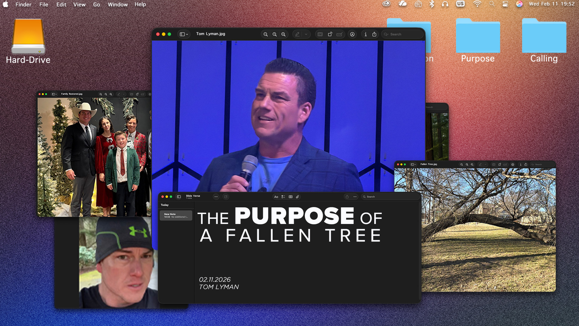 The Purpose of a Fallen Tree | Tom Lyman