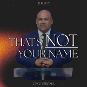 That's Not Your Name | Vince Stegall