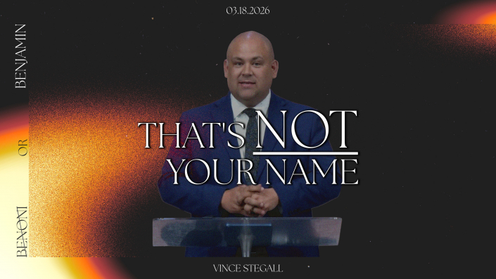 That's Not Your Name | Vince Stegall